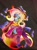 Size: 596x800 | Tagged: safe, artist:k-nattoh, imported from derpibooru, trixie, semi-anthro, arm hooves, chess, no game no life, photo, t shirt design