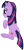 Size: 1140x2420 | Tagged: safe, artist:transparentpony, imported from derpibooru, twilight sparkle, pony, unicorn, crying, dock, female, sitting, solo, unicorn twilight