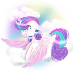 Size: 1000x1000 | Tagged: safe, artist:rena-mlp-999, imported from derpibooru, princess flurry heart, pony, female, solo