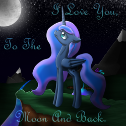 Size: 712x712 | Tagged: safe, artist:ladylunamoon, imported from derpibooru, princess luna, pony, female, moon, solo