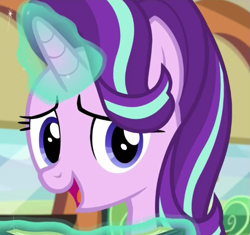 Size: 507x476 | Tagged: safe, imported from derpibooru, screencap, starlight glimmer, pony, the times they are a changeling, female, mare, solo