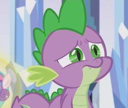 Size: 849x716 | Tagged: safe, imported from derpibooru, screencap, spike, the times they are a changeling, betrayal