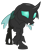 Size: 1853x2225 | Tagged: safe, artist:sketchmcreations, imported from derpibooru, thorax, changeling, the times they are a changeling, floppy ears, male, shy, simple background, solo, transparent background, vector