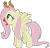 Size: 3140x3000 | Tagged: safe, artist:sollace, imported from derpibooru, fluttershy, pony, squirrel, zombie, 28 pranks later, .svg available, cookie zombie, open mouth, rainbow muzzle, show accurate, simple background, transparent background, vector