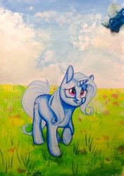 Size: 673x956 | Tagged: safe, artist:theorderofalisikus, imported from derpibooru, trixie, pony, unicorn, female, mare, solo, traditional art