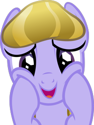 Size: 6672x8847 | Tagged: safe, artist:pink1ejack, imported from derpibooru, crystal pony, pony, the times they are a changeling, absurd resolution, happy, simple background, solo, squishy cheeks, transparent background, vector