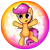 Size: 2539x2539 | Tagged: safe, artist:flamevulture17, imported from derpibooru, scootaloo, pony, bipedal, commission, cute, cutealoo, female, open mouth, solo