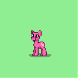 Size: 400x400 | Tagged: safe, imported from derpibooru, earth pony, pony, pony town, glasses, pink guy, solo