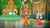 Size: 1280x720 | Tagged: safe, imported from derpibooru, screencap, big macintosh, discord, spike, earth pony, pony, dungeons and discords, season 6, ><, charleston, dancing, eyes closed, male, nightclub, party, stallion, swing dancing, zoot suit