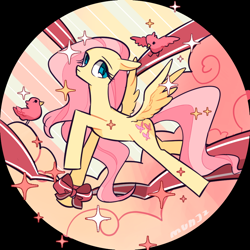 Size: 1016x1016 | Tagged: safe, artist:dusty-munji, imported from derpibooru, fluttershy, female, solo