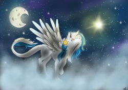 Size: 1024x727 | Tagged: safe, artist:sunlightsummer, imported from derpibooru, oc, oc only, oc:star seeker, hippogriff