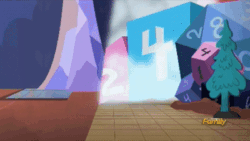 Size: 400x225 | Tagged: safe, imported from derpibooru, screencap, pinkie pie, rainbow dash, pony, dungeons and discords, season 6, animated, bard, bard pie, cute, discovery family logo, fantasy class, female, gif, hug, perfect loop, rainbow rogue, rogue