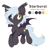 Size: 959x965 | Tagged: dead source, safe, artist:hioshiru, imported from derpibooru, oc, oc only, oc:starbursty, bat pony, pony, fluffy, hair over one eye, solo