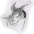 Size: 374x384 | Tagged: safe, artist:pixel-penguin-da, imported from derpibooru, princess luna, black and white, crying, female, grayscale, luna is not amused, monochrome, pencil drawing, sad, solo, traditional art