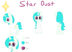 Size: 2100x1500 | Tagged: safe, artist:ink blot, imported from derpibooru, oc, oc only, oc:star dust, pony, unicorn, clothes, female, glasses, reference sheet, solo