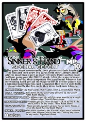 Size: 496x701 | Tagged: safe, artist:terry, imported from derpibooru, rainbow dash, ace of spades, black joker, card game, chips, food, jack of spades, joker, king of hearts, misspelling, poker, queen of hearts