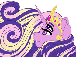 Size: 2000x1500 | Tagged: safe, artist:gigason, imported from derpibooru, princess cadance, twilight sparkle, alicorn, pony, female, fusion, gem fusion, multiple eyes, solo, steven universe, twilight sparkle (alicorn)