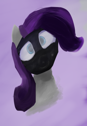 Size: 1104x1595 | Tagged: safe, artist:sapphmod, imported from derpibooru, rarity, pony, female, gas mask, solo