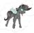 Size: 1041x1029 | Tagged: safe, artist:marsminer, imported from derpibooru, oc, oc only, oc:keith, changeling, green changeling, solo, species swap, tongue out