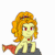 Size: 400x400 | Tagged: safe, artist:tzc, imported from derpibooru, adagio dazzle, siren, :3, :o, adoragio, animated, bedroom eyes, cute, eyes closed, eyeshadow, female, gem, grin, jewelry, makeup, music notes, necklace, one eye closed, open mouth, simple background, singing, siren gem, sirens doing siren things, smiling, smirk, solo, tail wag, white background, wink