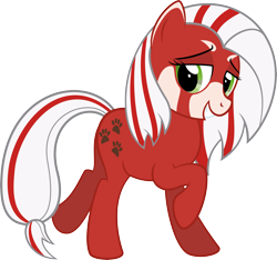 Size: 7761x7266 | Tagged: safe, artist:redpandapony, imported from derpibooru, oc, oc only, oc:wild shine, absurd resolution, grin, raised hoof, smiling