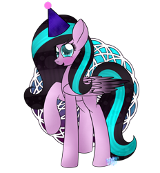 Size: 1024x1103 | Tagged: safe, artist:northlights8, imported from derpibooru, oc, oc only, pony, colored wings, colored wingtips, solo