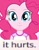 Size: 150x190 | Tagged: safe, imported from derpibooru, pinkie pie, equestria girls, dissonant caption, eqg profiles, expand dong, exploitable meme, female, meme, picture for breezies, solo, text, wat