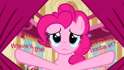 Size: 1280x720 | Tagged: safe, imported from derpibooru, screencap, pinkie pie, pony, question