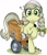 Size: 937x1082 | Tagged: safe, artist:nekubi, imported from derpibooru, jinx, earth pony, pony, amputee, braid, cart, cute, disabled, female, hair bow, katawa jinx, looking at you, mare, pigtails, question mark, simple background, solo, wheelchair, white background