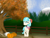Size: 800x600 | Tagged: safe, artist:silversthreads, imported from derpibooru, coco pommel, autumn, female, food, pumpkin, solo