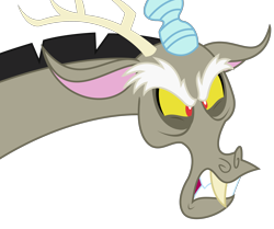 Size: 4038x3375 | Tagged: safe, artist:sketchmcreations, imported from derpibooru, discord, dungeons and discords, angry, gritted teeth, simple background, transparent background, vector