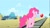 Size: 1100x618 | Tagged: safe, imported from derpibooru, screencap, pinkie pie, earth pony, pony, three's a crowd, balloon, butt, female, mare, open mouth, plot, solo