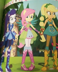 Size: 1024x1280 | Tagged: safe, imported from derpibooru, applejack, fluttershy, pinkie pie, rarity, sci-twi, twilight sparkle, equestria girls, legend of everfree, boots, cowboy boots, crystal guardian, crystal wings, geode of fauna, geode of shielding, geode of super strength, high heel boots, holding hands, jewelry, legend of everfree – save our camp, looking at each other, magic, magical geodes, ponied up, ponytail, rubber boots, shoes, sparkles, wings
