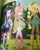 Size: 1024x1280 | Tagged: safe, imported from derpibooru, applejack, fluttershy, pinkie pie, rarity, sci-twi, twilight sparkle, equestria girls, legend of everfree, boots, cowboy boots, crystal guardian, crystal wings, geode of fauna, geode of shielding, geode of super strength, high heel boots, holding hands, jewelry, legend of everfree – save our camp, looking at each other, magic, magical geodes, ponied up, ponytail, rubber boots, shoes, sparkles, wings