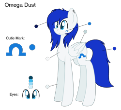 Size: 2100x1900 | Tagged: safe, artist:shadowangelz, imported from derpibooru, oc, oc only, oc:omega dust, pony, earring, jewelry, male, ms paint, piercing, reference sheet, smiling, stallion