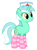 Size: 852x1152 | Tagged: safe, artist:tabrony23, imported from derpibooru, lyra heartstrings, pony, unicorn, clothes, female, mare, nurse, show accurate, socks, solo, striped socks