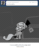 Size: 666x855 | Tagged: safe, artist:egophiliac, imported from derpibooru, princess luna, moonstuck, animated, bowtie, female, filly, gif, grayscale, hat, monochrome, solo, top hat, woona, woonoggles, younger