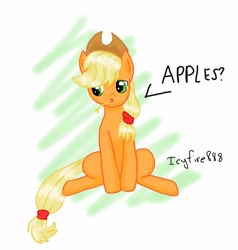 Size: 1508x1586 | Tagged: safe, artist:icyfire888, imported from derpibooru, applejack, pony, female, solo