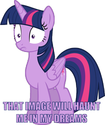 Size: 7246x8628 | Tagged: safe, imported from derpibooru, twilight sparkle, alicorn, pony, absurd resolution, female, folded wings, haunt my dreams, mare, meme, simple background, solo, transparent background, twilight sparkle (alicorn), vector