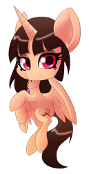 Size: 792x1532 | Tagged: safe, artist:blazemizu, imported from derpibooru, oc, oc only, oc:spring beauty, alicorn, pony, alicorn oc, female, simple background, solo, transparent background