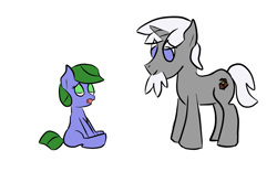 Size: 1280x800 | Tagged: safe, artist:saria the frost mage, imported from derpibooru, oc, oc only, oc:clover patch, oc:silverwind (a foal's adventure), earth pony, pony, unicorn, a foal's adventure, adult, beard, blank flank, child, cutie mark, cyoa, facial hair, female, filly, foal, horn, male, pirate, sitting, stallion, story included