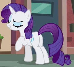 Size: 515x472 | Tagged: safe, imported from derpibooru, screencap, rarity, pony, the gift of the maud pie, butt, cropped, female, mare, plot