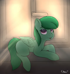 Size: 1900x2000 | Tagged: safe, artist:chapaevv, imported from derpibooru, oc, oc only, oc:melody star, commission, female, filly, parent:oc:north star, parent:oc:wineberry, parents:winestar, solo, ych result