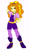 Size: 1200x2100 | Tagged: safe, artist:jack-pie, imported from derpibooru, adagio dazzle, equestria girls, belt, clothes, evil grin, female, fingerless gloves, gloves, high heels, jewelry, looking at you, necklace, pendant, signature, solo