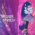 Size: 150x150 | Tagged: safe, imported from derpibooru, twilight sparkle, equestria girls, rainbow rocks, animated, female, gif, music video, ponied up, twilight sparkle (alicorn)