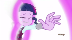 Size: 856x476 | Tagged: safe, imported from derpibooru, screencap, sci-twi, twilight sparkle, equestria girls, friendship games, crying, discovery family logo