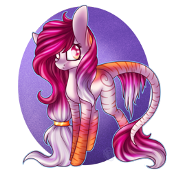 Size: 1350x1350 | Tagged: safe, artist:immagoddampony, imported from derpibooru, oc, oc only, earth pony, pony, female, leonine tail, mare, solo