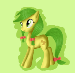 Size: 516x502 | Tagged: safe, artist:rainkant, imported from derpibooru, apple fritter, pony, apple family member, female, solo