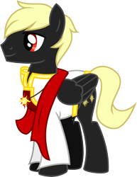 Size: 3084x4000 | Tagged: safe, artist:topas-art, imported from derpibooru, oc, oc only, oc:valantis, pegasus, pony, priest