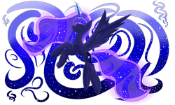 Size: 5000x3000 | Tagged: safe, artist:shadowsketch1203, imported from derpibooru, princess luna, absurd resolution, female, flying, simple background, solo, transparent background